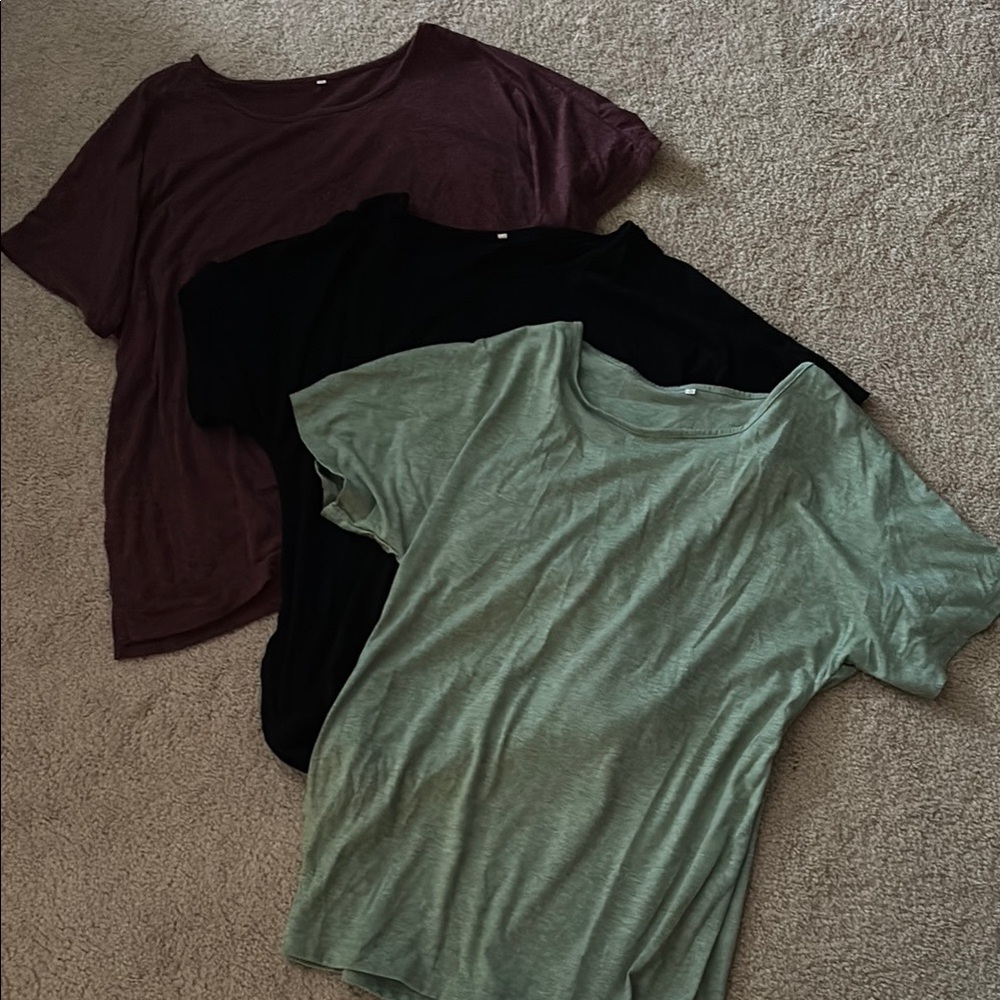 Set of 3: maternity t shirts